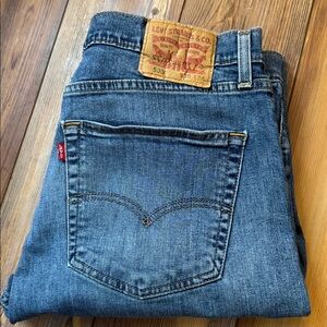 Levi’s 505 Regular Fit Jeans Mens 36x34 Medium Wash Straight Leg